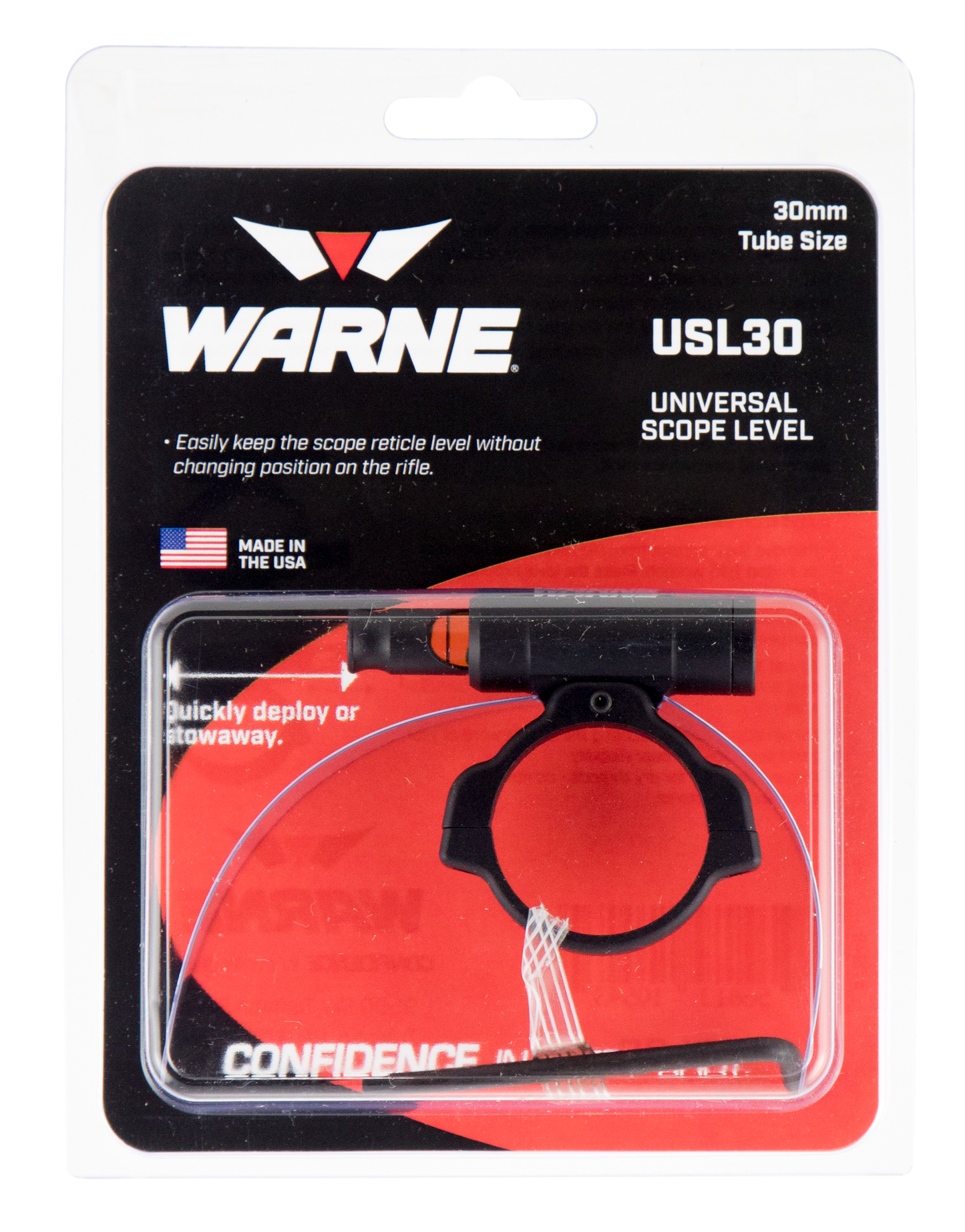 Warne Universal Scope Level, Warne Usl30 Univ Scope Level 30mm