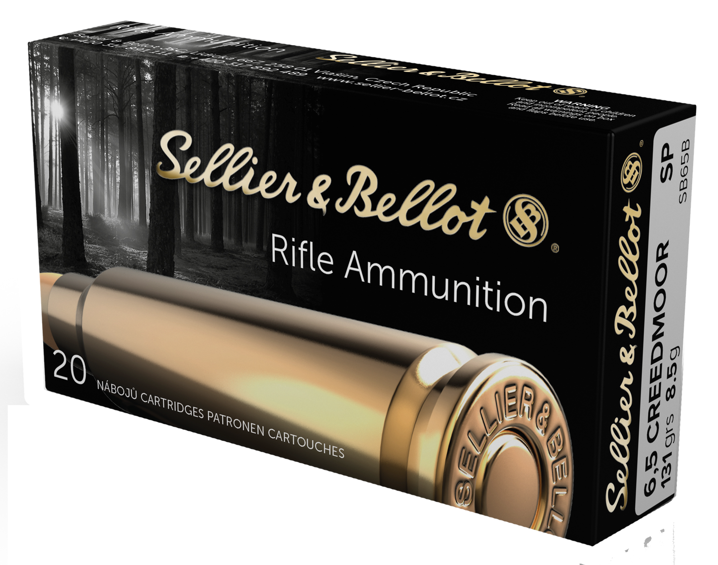 Sellier & Bellot Rifle, S&b Sb65b 6.5crd 131 Sp 20/25
