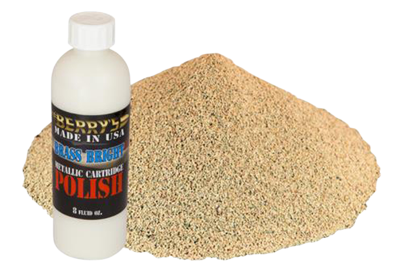 Berrys Brass Polishing Kit, Berrys 73743 Corn Media & Polish Combo