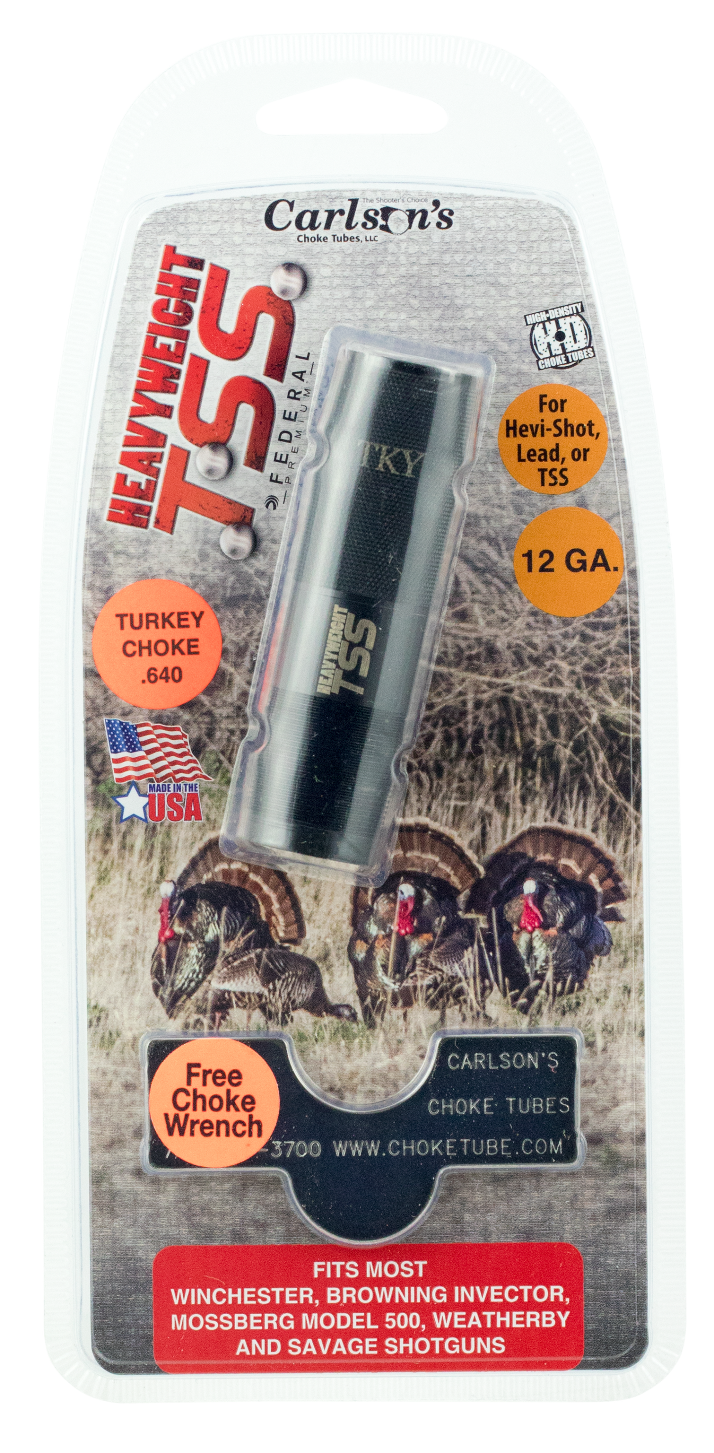 Carlsons Tss Turkey, Carl 38005 Tss Tky 12g Win Invector