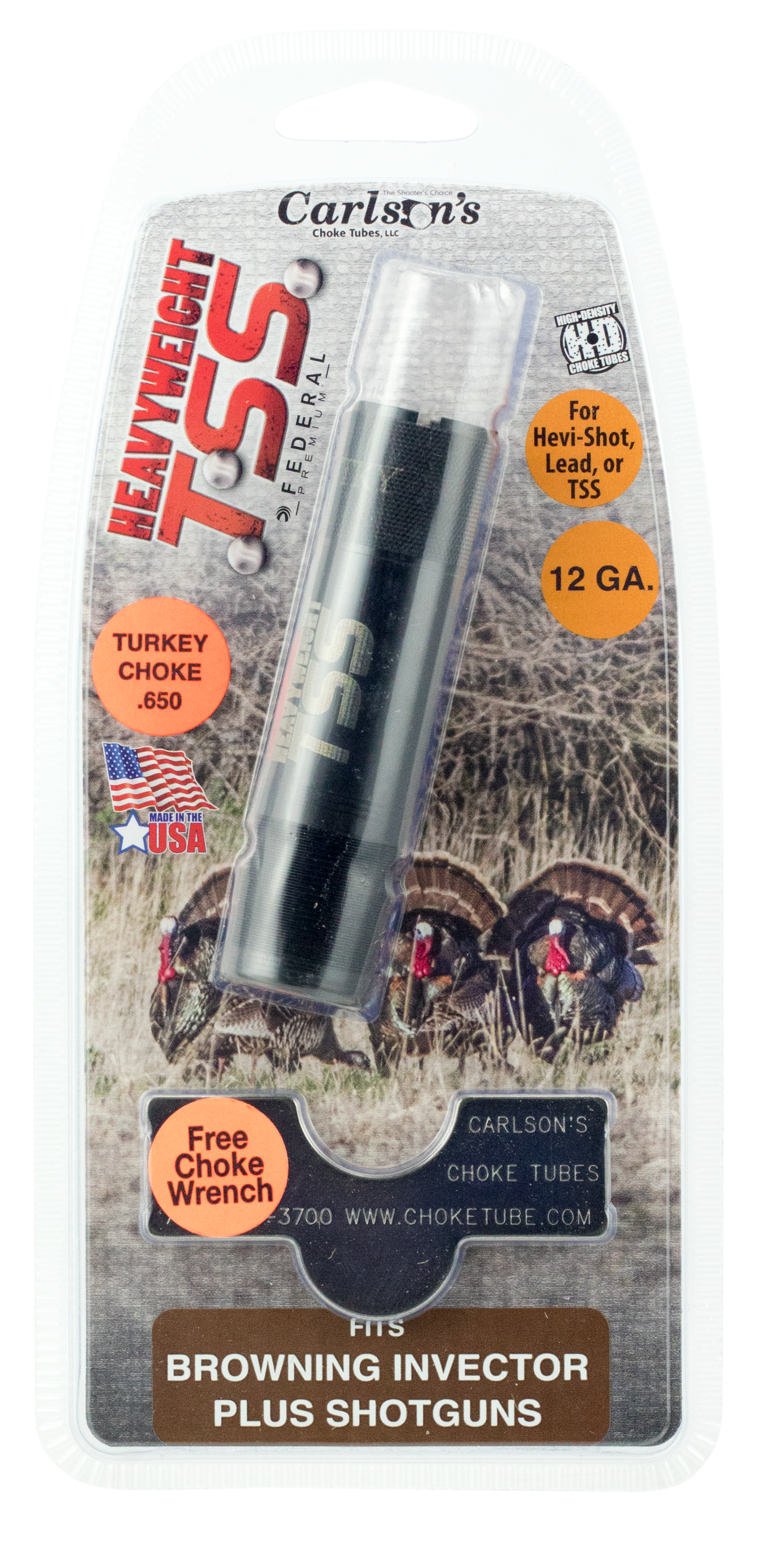 Carlsons Tss Turkey, Carl 38021 Tss Tky 12g Brn Inv+