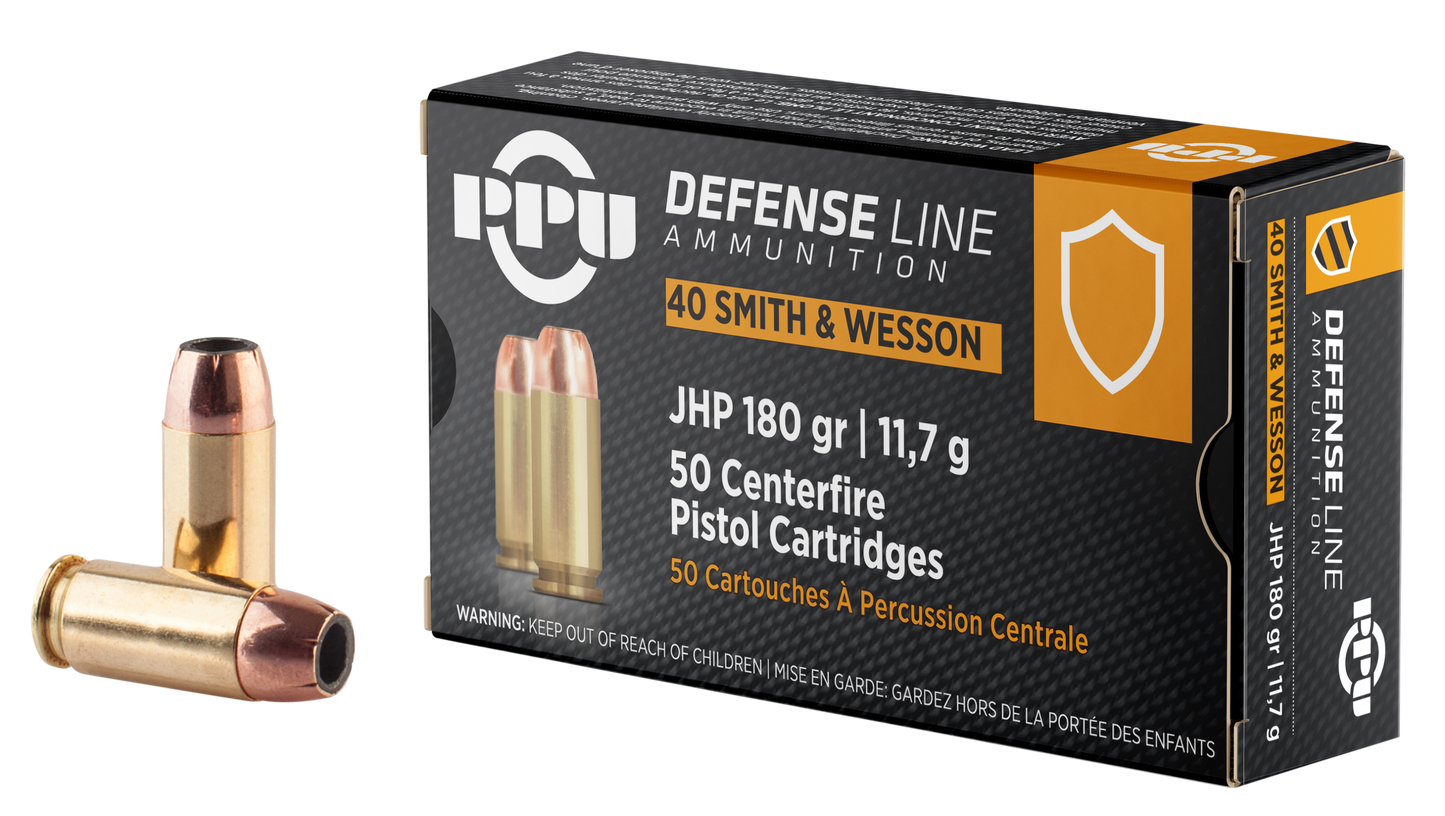 Ppu Defense, Ppu Ppd40 40s 180 Jhp 50/10