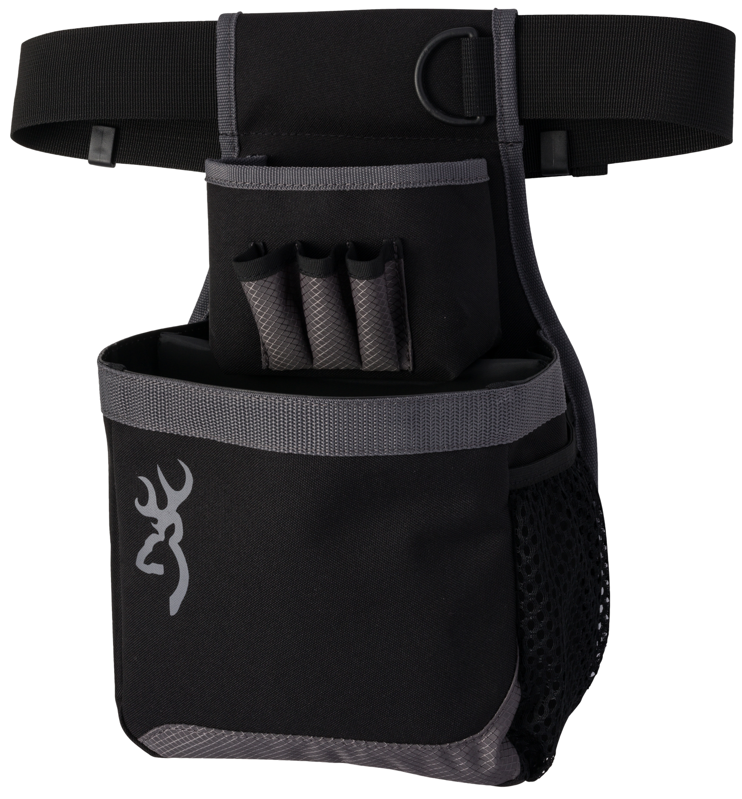 Browning Flash, Brn 121062692 Flash Pouch Shell Hldr Blk-gry