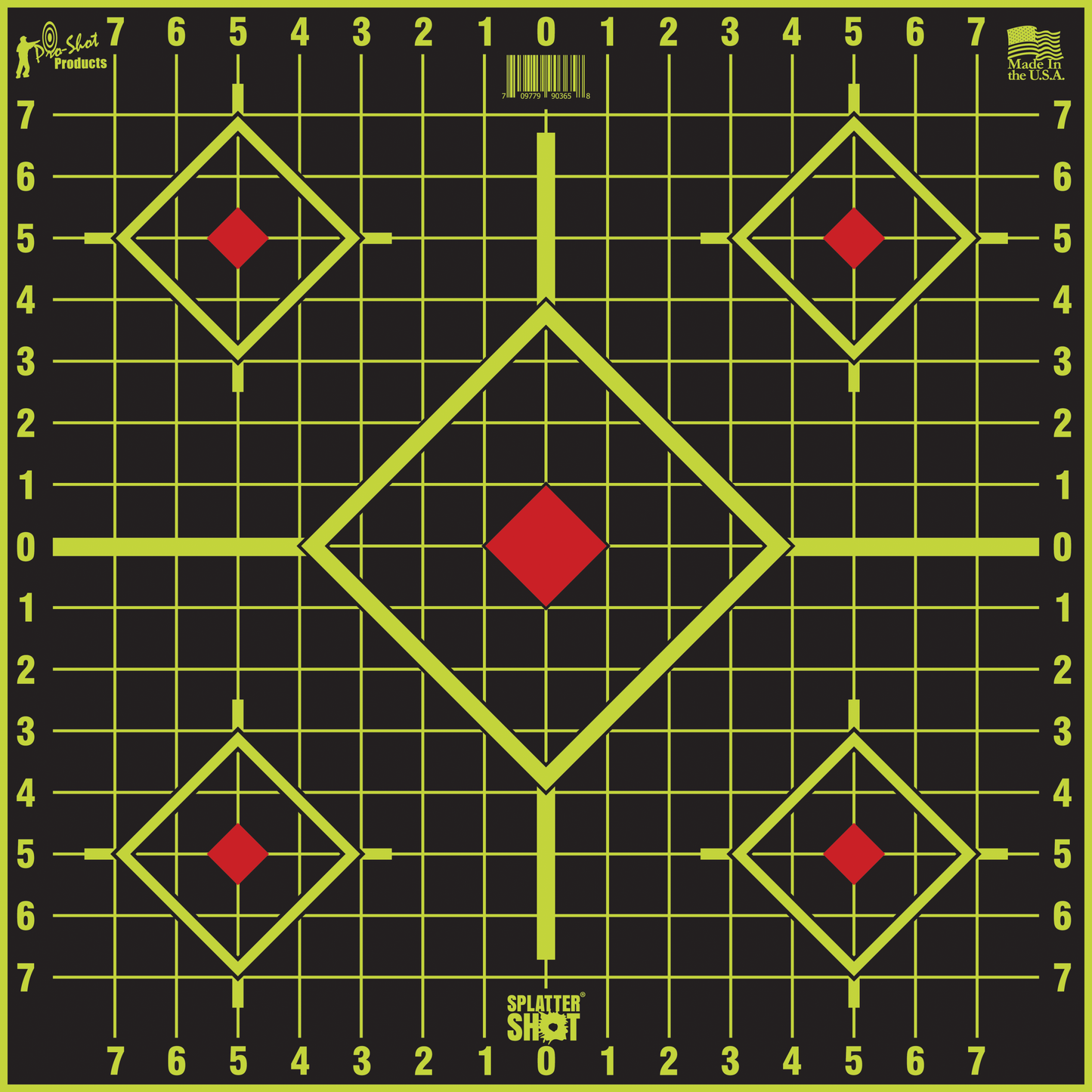 Pro-shot Splattershot, Proshot 17.75si-5pk 17.75 Square Sightin Target