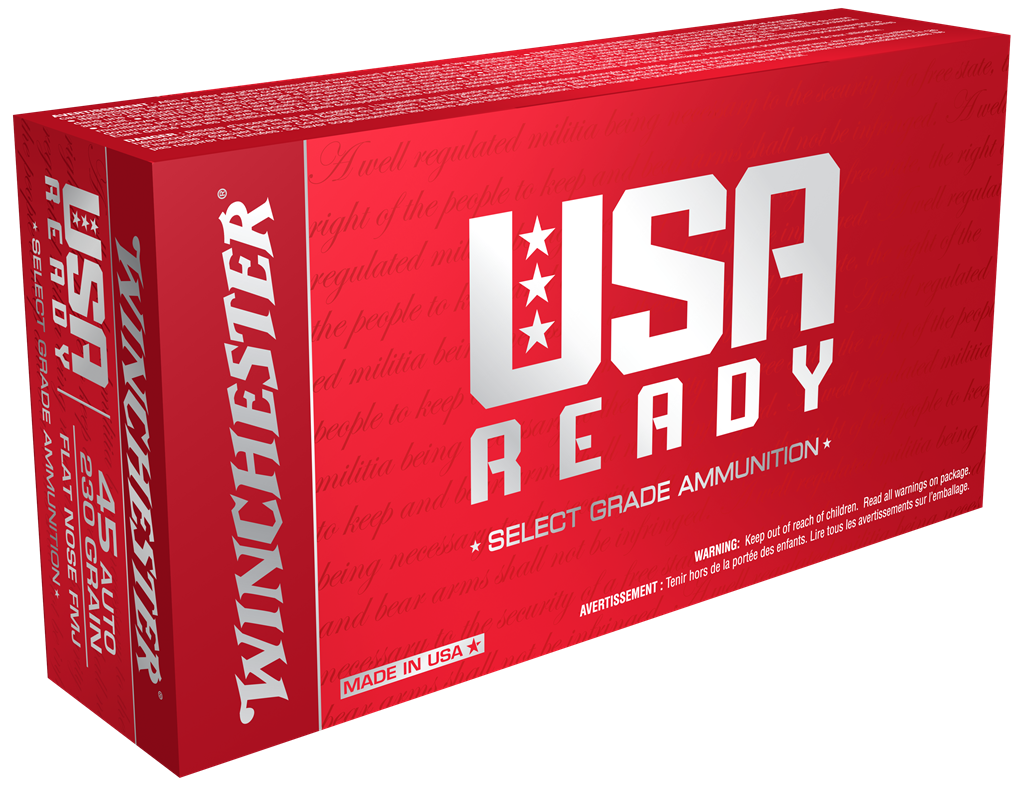 Winchester Ammo Usa, Win Red45     45         230 Fmjfn Usready   50/10