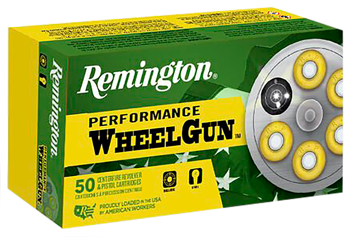 Remington Ammunition Performance Wheelgun, Rem 22223 Rpw357m5 Wheelgun 357 158swc 50-10