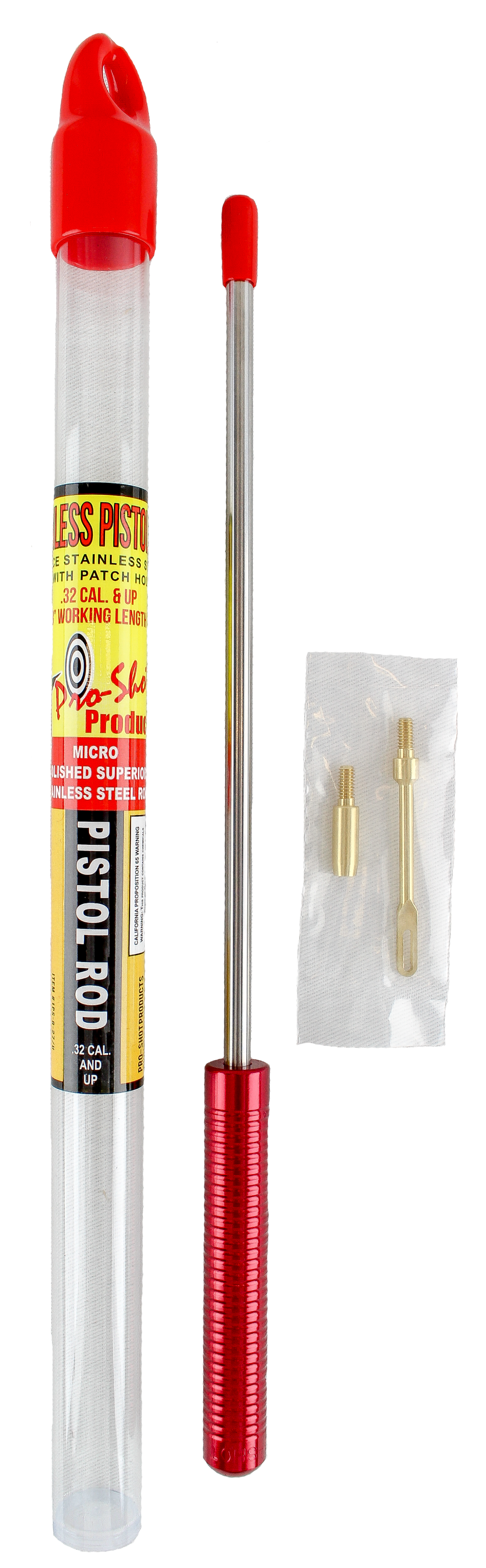 Pro-shot Micro-polished, Proshot 1ps-8-27/u Pstl Rod .27cal&up 8"