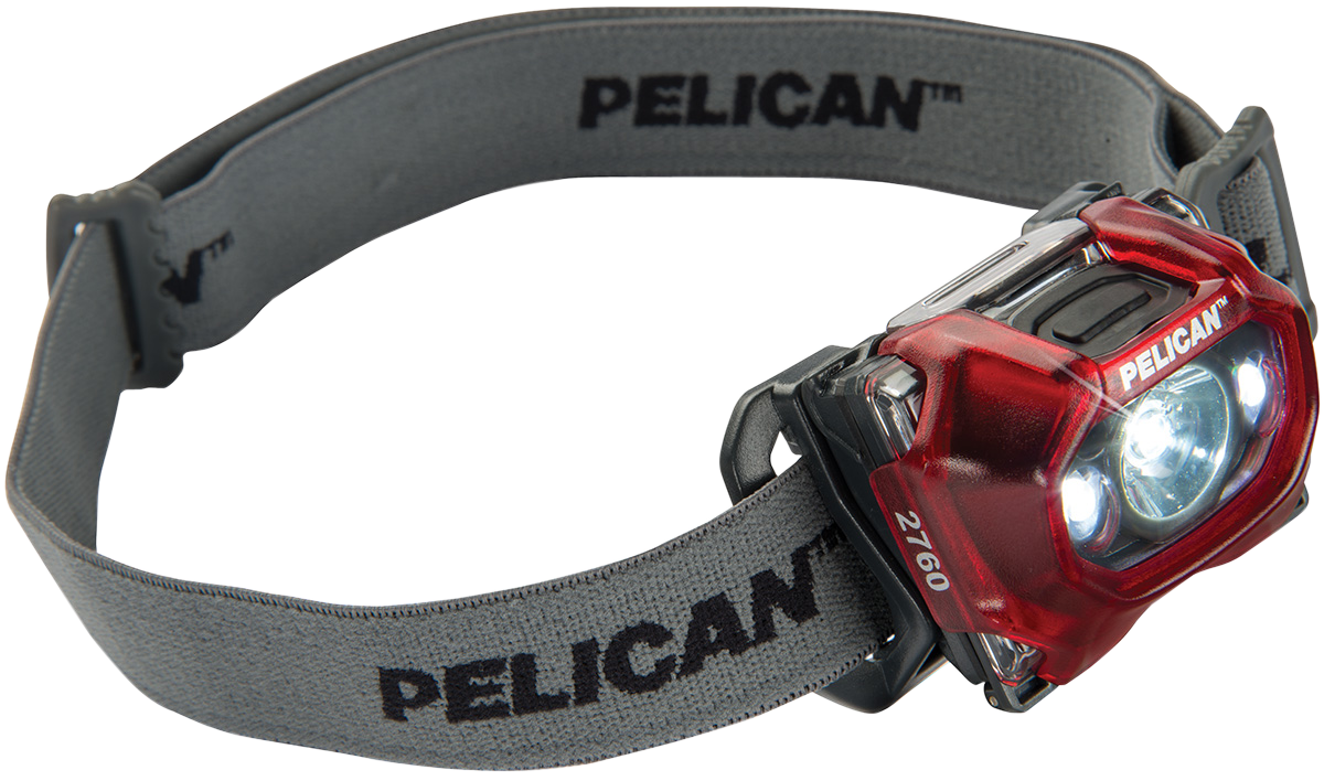 Pelican 2760, Pelican 2760c Headlight Trans Red G3