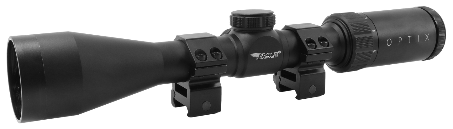 Bsa Optix, Bsa Hs3-9x40tb Optix 3-9x40 Bdc-8