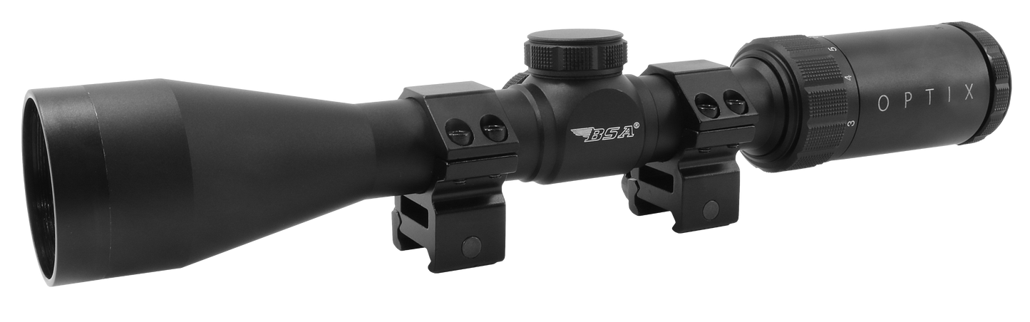 Bsa Optix, Bsa Hs4-12x40tb Optix 4-12x40 Bdc-8