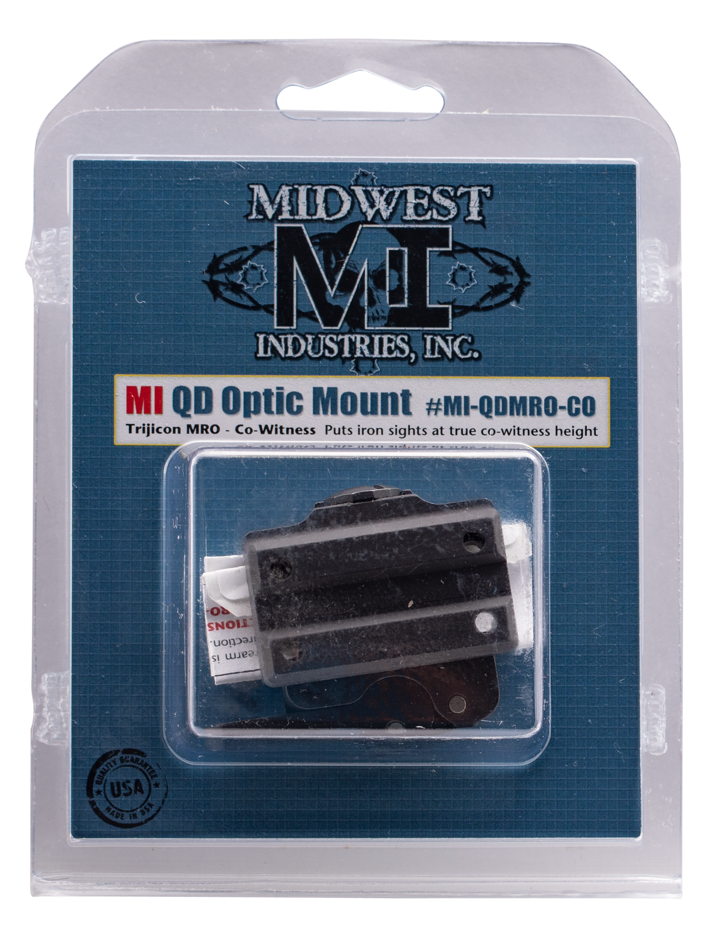 Midwest Industries Inc Trijicon Mro, Midwest Mi-qdmro-co Trijicon Mro Co-witness