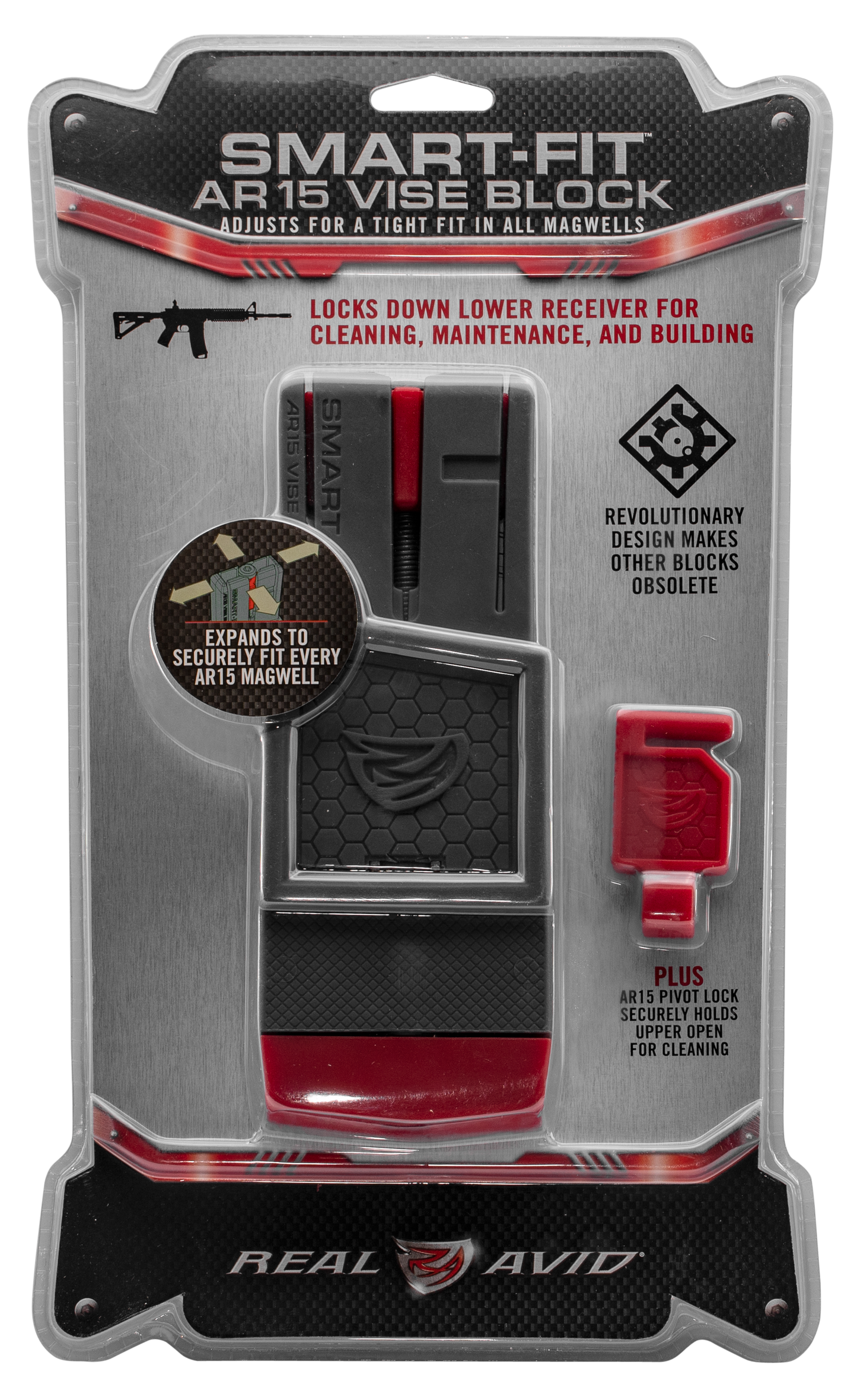 Real Avid/revo Smart-fit, Avid Avar15sfvb Smart Fit Ar15 Vise Block