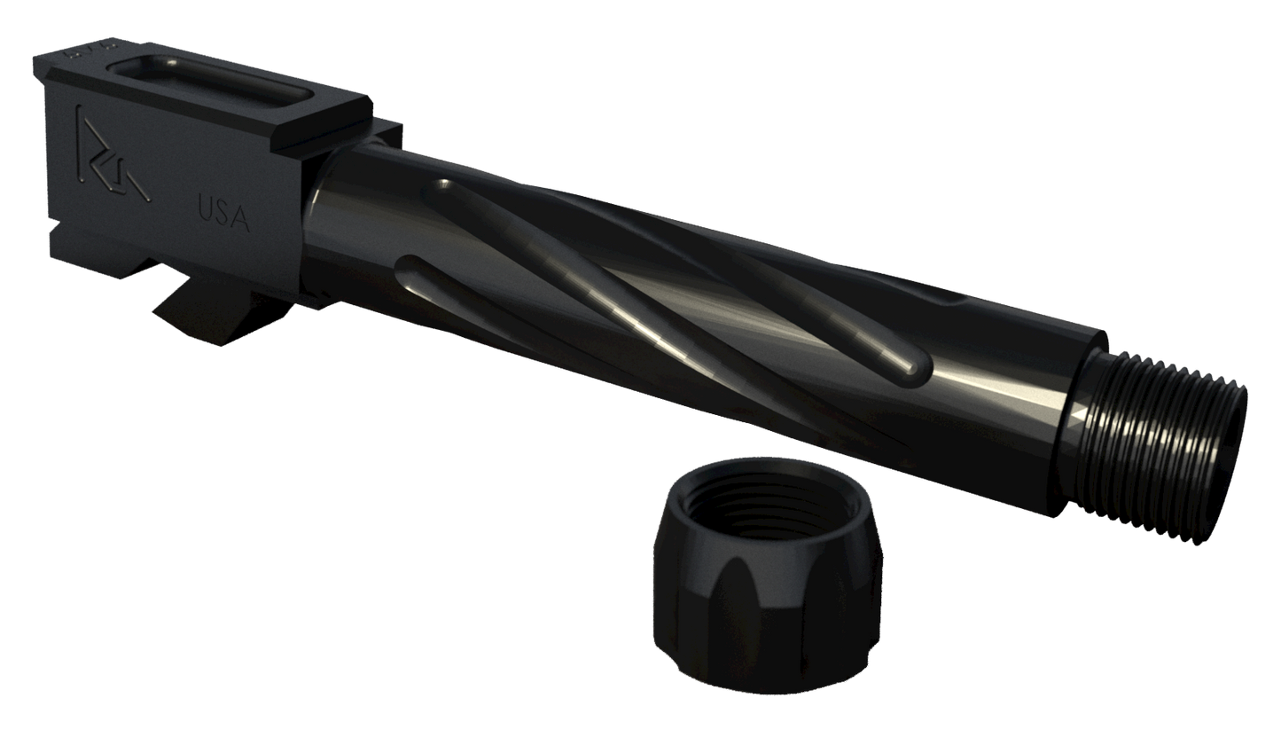 Rival Arms Conversion Barrel, Rival Ra20g512a Brl Glock23 Cnv 9m Twst Td Blk