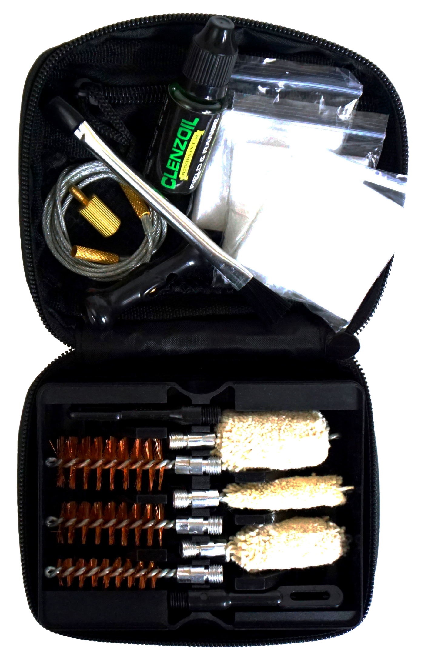 Clenzoil Multi-caliber, Clenzoil 2465 Multi Gauge Shotgun Kit Blk