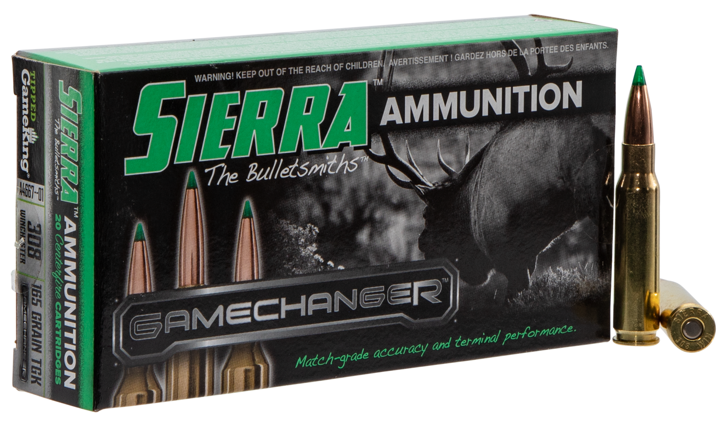 Sierra Gamechanger, Sierra A466701 308 Win 165 Tgk 20/10