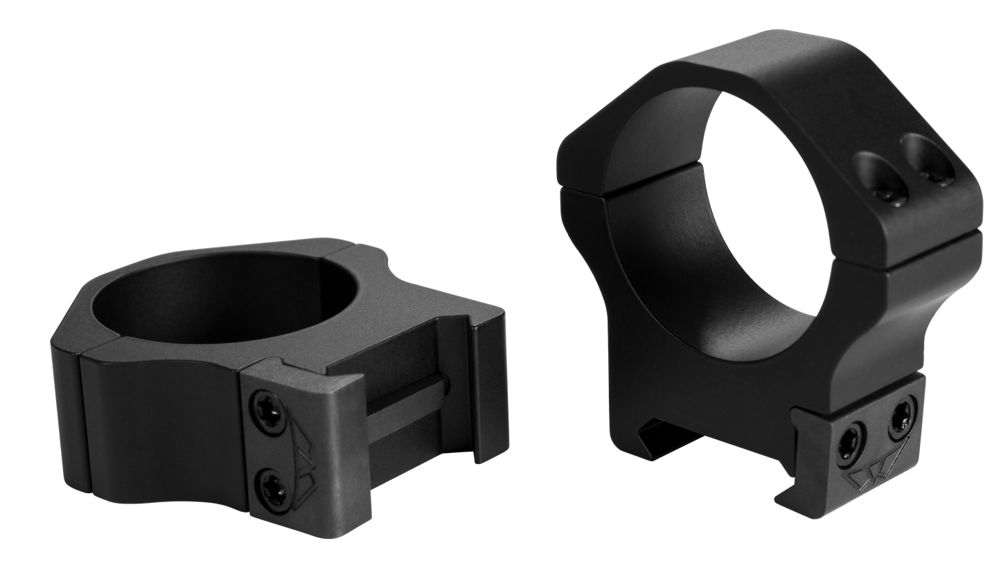 Warne Maxima, Warne 500m Maxima Horiz Rings 1in Low Matte