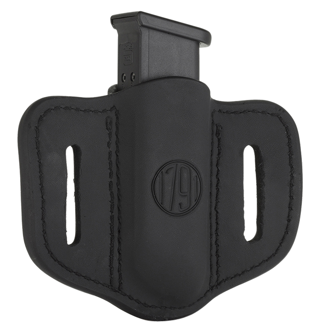 1791 Gunleather Mag1.2, 1791 Mag-1.2-sbl-a Single Mag Double Stack Blk