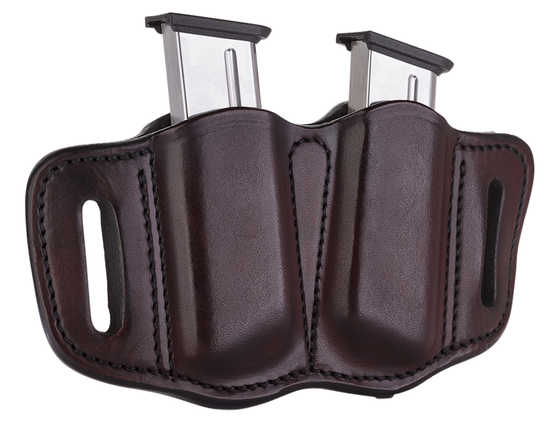 1791 Gunleather Mag2.1, 1791 Mag-2.1-sbr-a Double Mag Single Stack S.brn