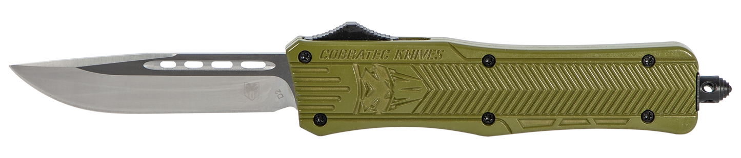 Cobra Tec Knives Llc Ctk-1, Cobra Modctk1mdns Med Ctk1 Drop Odgreen