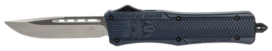Cobra Tec Knives Llc Ctk-1, Cobra Mnyctk1mdns    Med Ctk1 Nypd Drop Blue