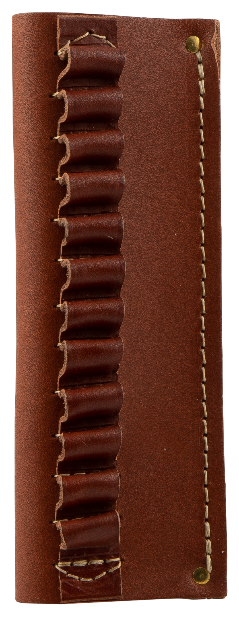 Hunter Company Cartridge Belt Slide, Hunt 0538 Leather 12 Loop Belt Slide 38cal