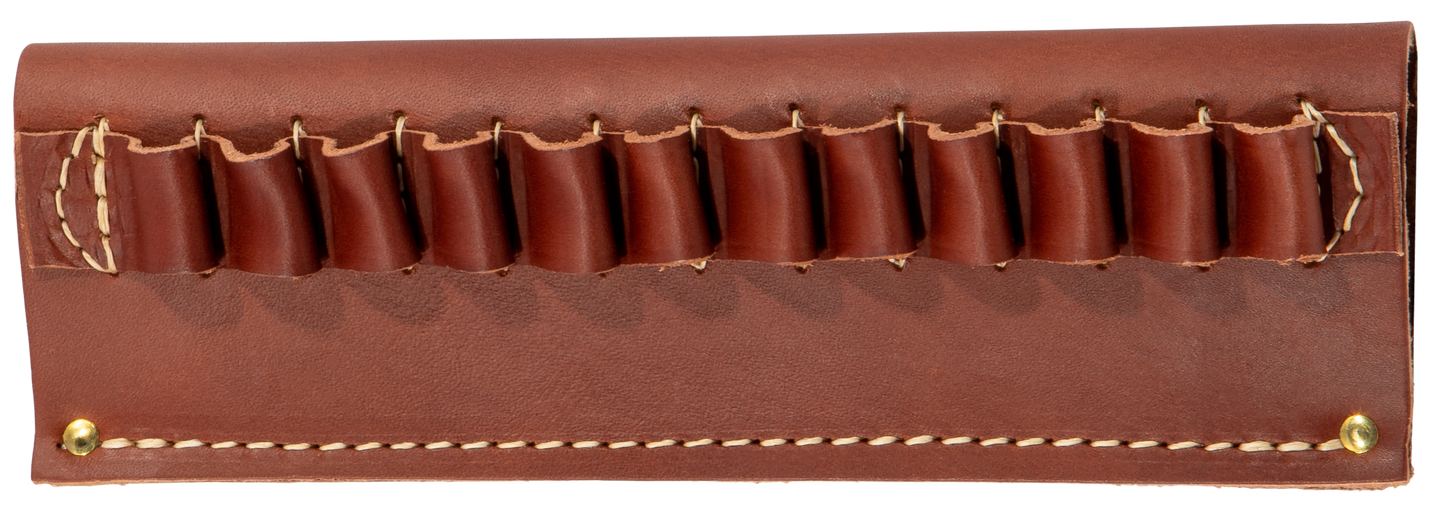 Hunter Company Cartridge Belt Slide, Hunt 0545 Leather 12 Loop Belt Slide 45cal