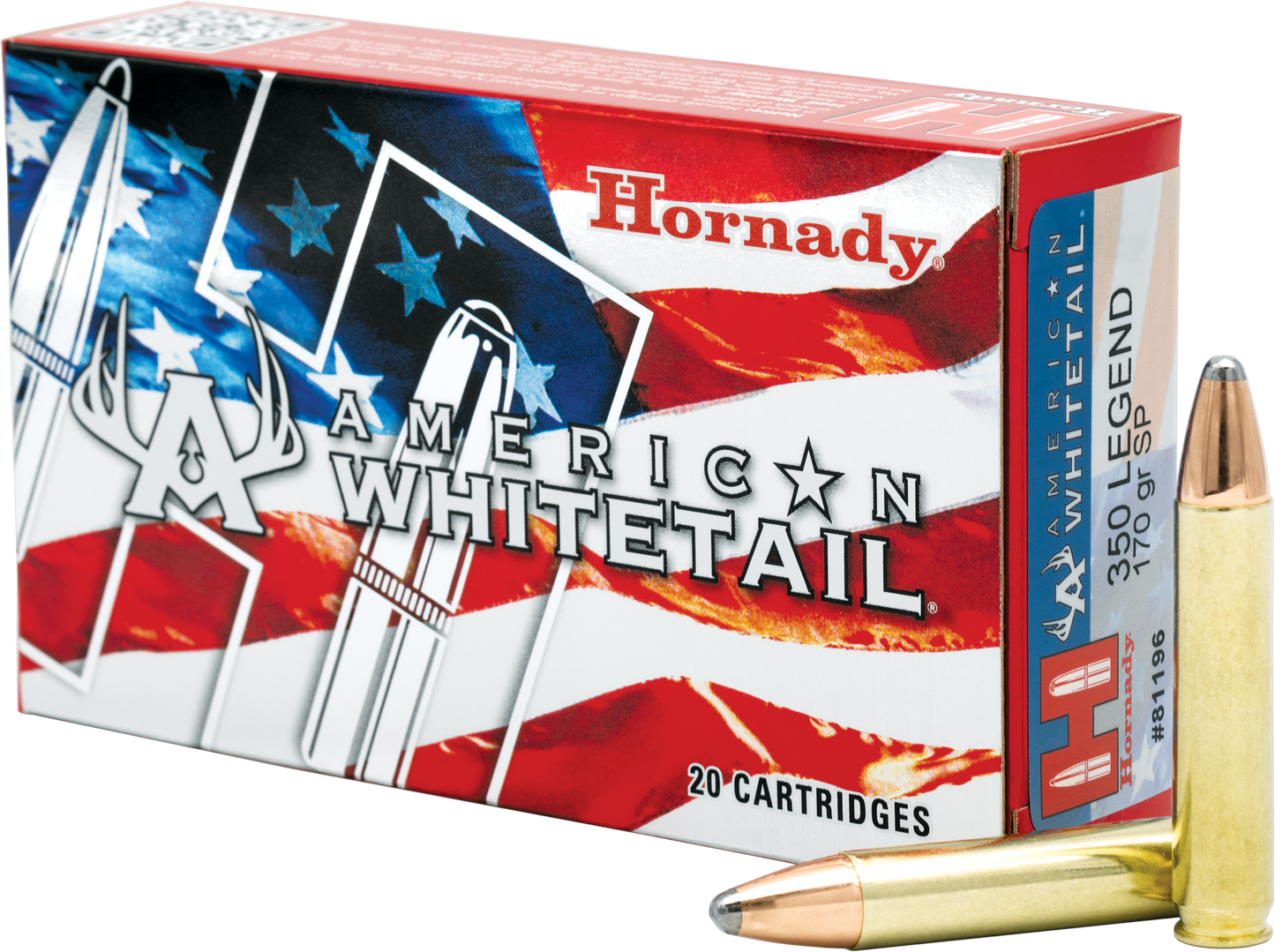Hornady American Whitetail, Horn 81196 Am Whtl 350lg 170 Il 20/10
