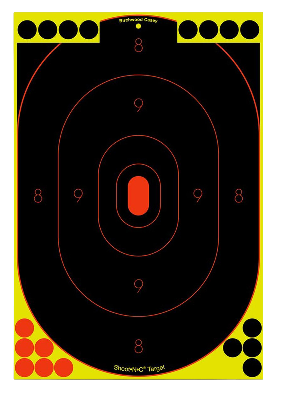 Birchwood Casey Shoot-n-c, Bir 34603 Shoot-n-c 12x18 Silhouette 100pk