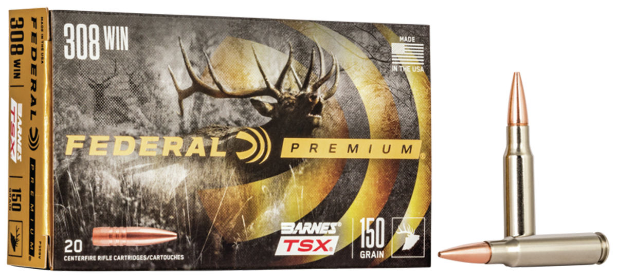 Federal Premium, Fed P308v 308 150 Btsx 20/10