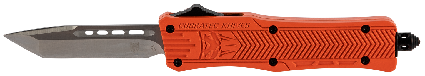 Cobra Tec Knives Llc Ctk-1, Cobratec Sorctk1sdns Ctk-1 Drop Blade Orange