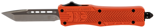 Cobra Tec Knives Llc Ctk-1, Cobratec Sorctk1sdns Ctk-1 Drop Blade Orange