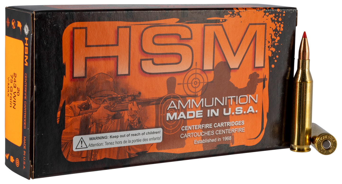 Hsm Varmint, Hsm 2432n 243 75 Vmax 20/25