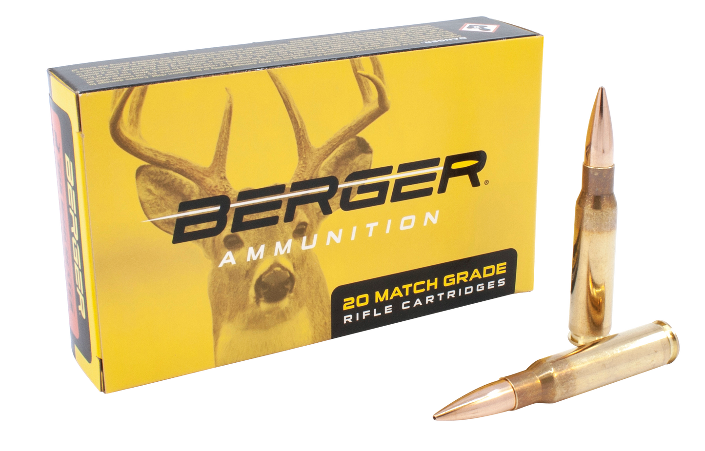 Berger Bullets Hunting, Berg 60040 308win 168gr Classic Huntr 20/10