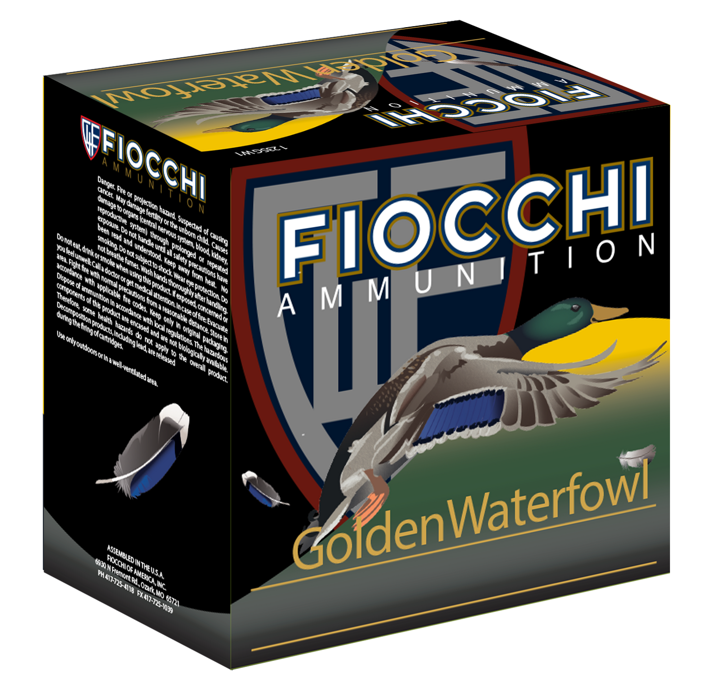 Fiocchi Golden Waterfowl, Fio 123sgwbb Steel Bb 11/4 25/10