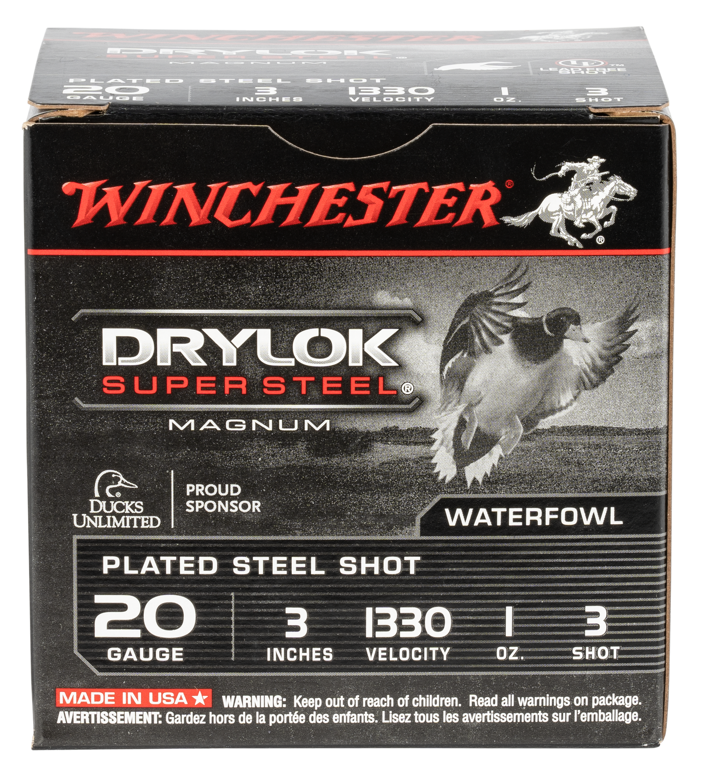 Winchester Ammo Drylock Super Steel, Win Xsm2033 3mag 1oz Stl 25/10