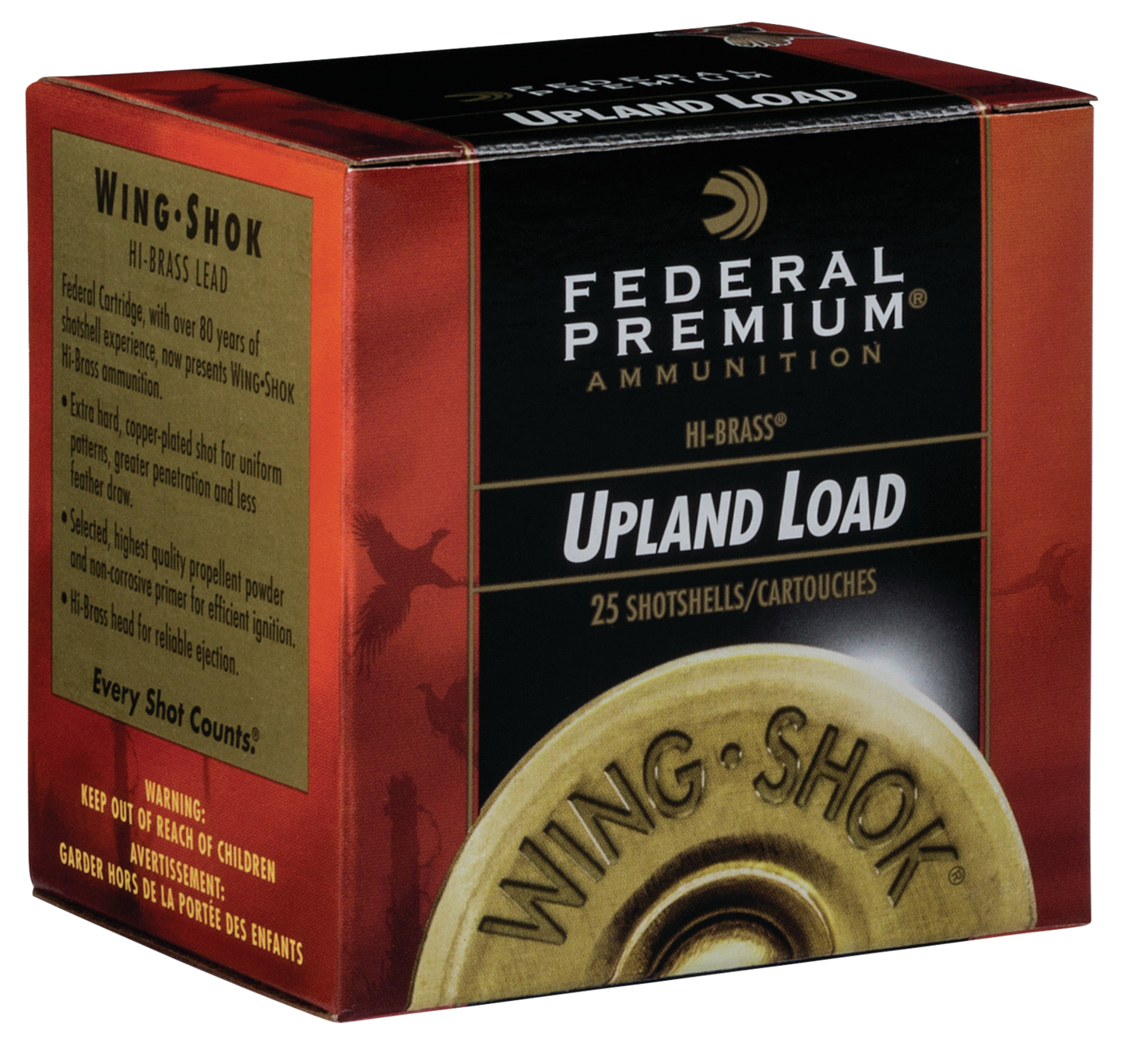 Federal Premium Upland, Fed P28375 Wngshk 28 Hv 3/4 25/10
