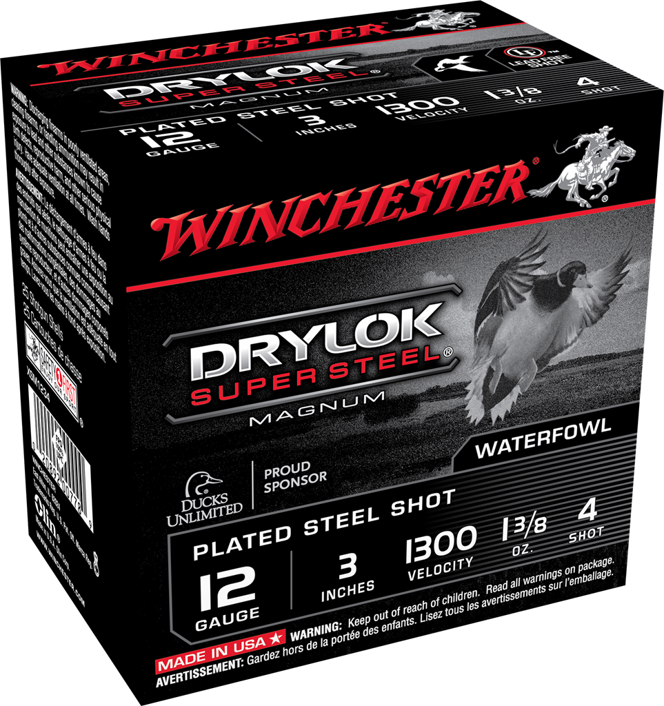 Winchester Ammo Drylock Super Steel, Win Xsm1234 3mag 13/8 Stl 25/10