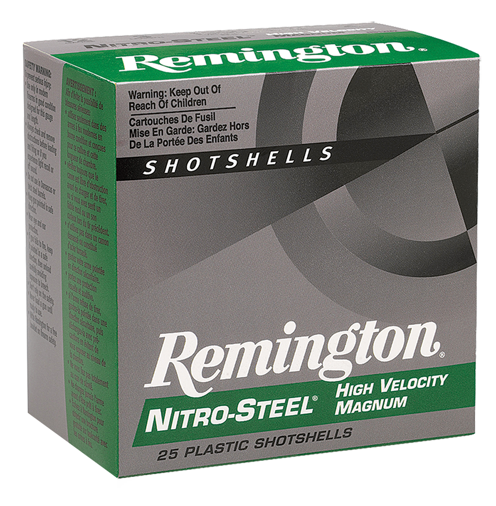 Remington Ammunition Nitro Steel, Rem 20654 Ns12s2 12 2 Stl 25/10