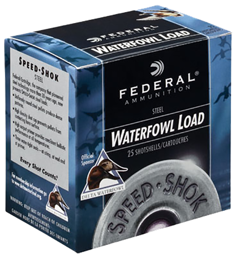 Federal Speed-shok, Fed Wf1334 Spdshk 12 3.5 13/8 Stl 25/10