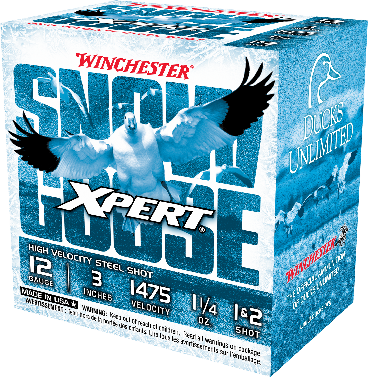 Winchester Ammo Xpert Snow Goose, Win Wxs12312 Xpert Snow Goose 1 1/4 3in 25/10