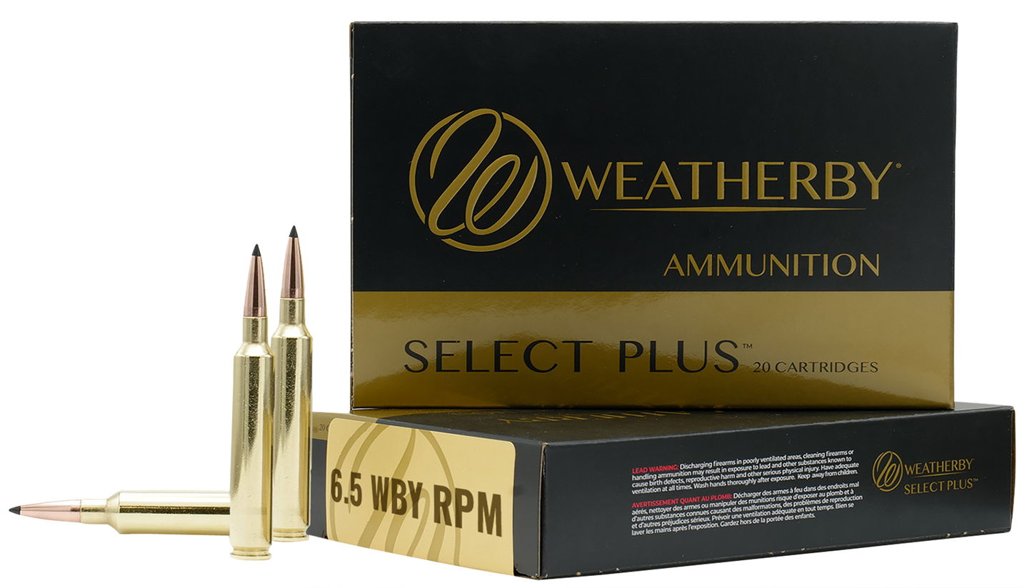 Weatherby Select Plus, Wthby N65rpm140acb 6.5wby Rpm 140 Accubond 20/10