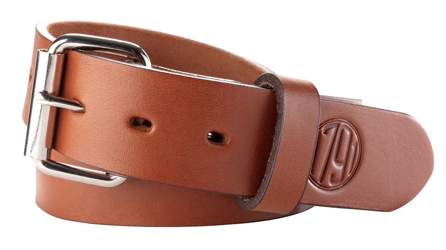 1791 Gunleather Gun Belt 01, 1791 Blt-01-34/38-cbr-a Gun Belt 01 Classic Brn