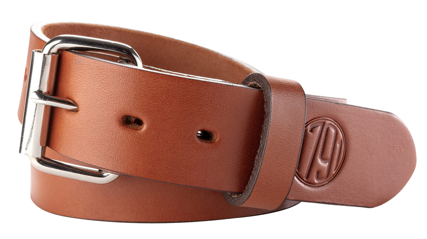 1791 Gunleather Gun Belt 01, 1791 Blt-01-38-42-cbr-a Gun Belt 01 Classic Brn