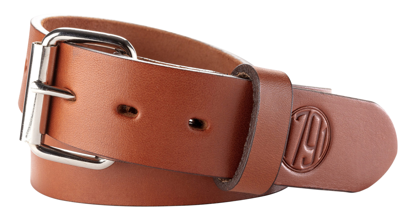 1791 Gunleather Gun Belt 01, 1791 Blt-01-46/50-cbr-a Gun Belt 01 Classic Brn