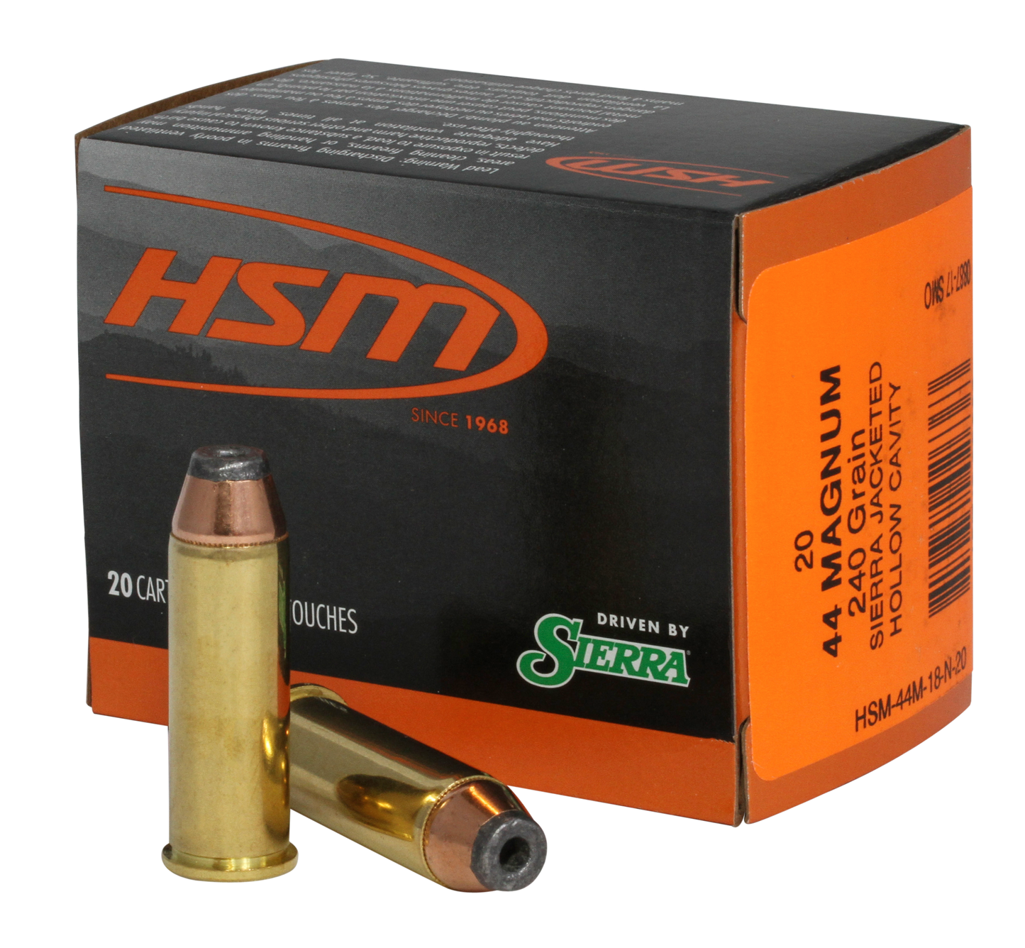 Hsm Pro Pistol, Hsm 44m18n20 44mag 240 Jhc 20/20