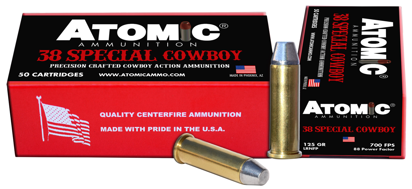 Atomic Cowboy Action, Atomic 00451 38spc Cwboy 125 Lrnfp 50-10