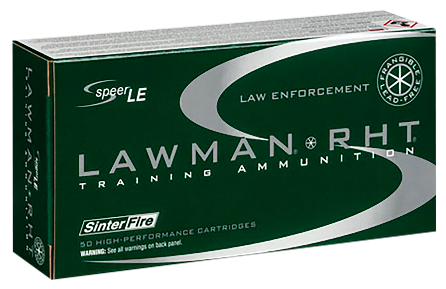 Speer Ammo Lawman, Speer 53375 Lawman Rht 40sw  125 Frangible   50/20