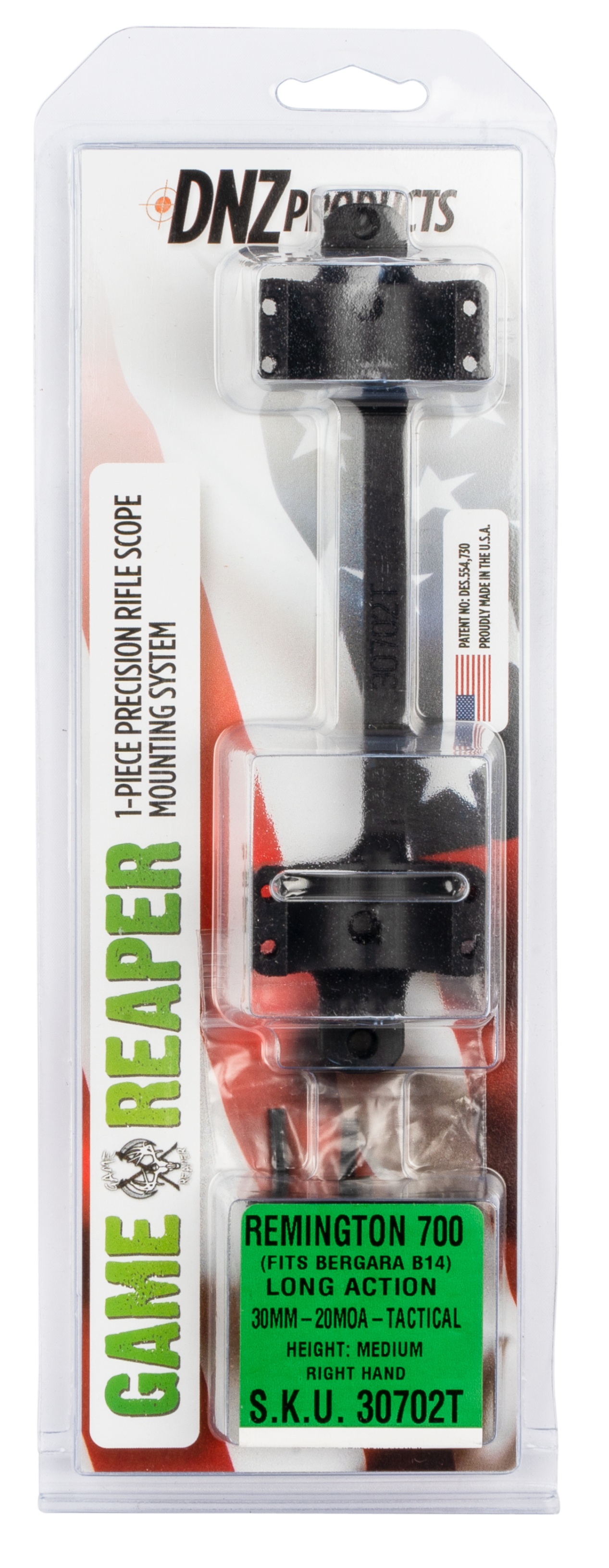 Dnz Game Reaper, Dnz 30702t Rem 700 20moa La Md Mt 30mm