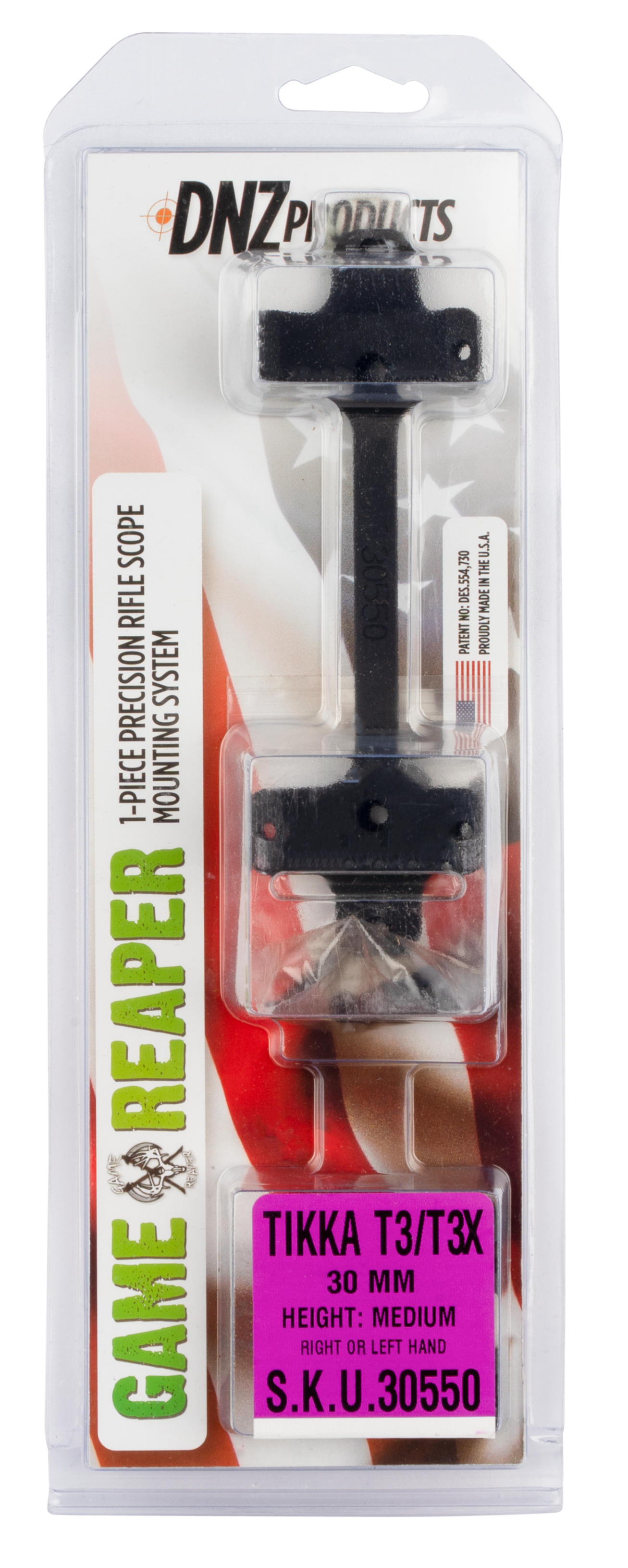 Dnz Game Reaper, Dnz 30550 Tikka T3 Md Mt 30mm