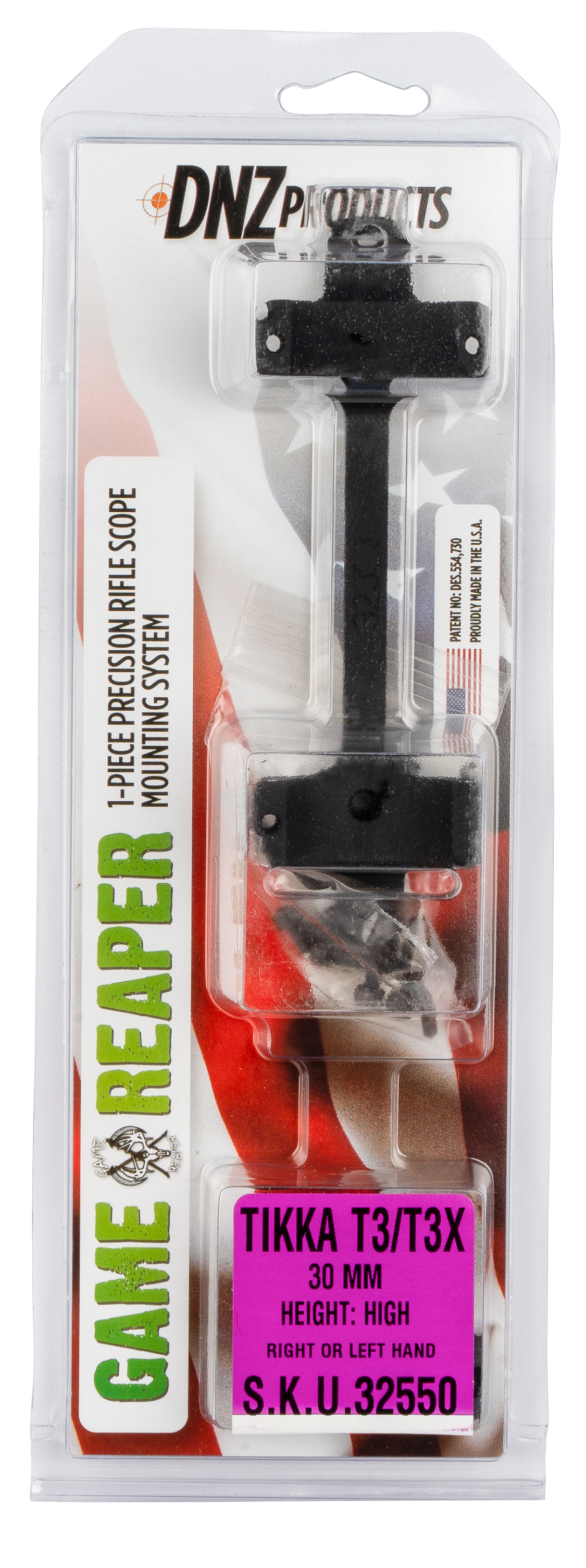 Dnz Game Reaper, Dnz 32550 Tikka T3 Hi Mt 30mm